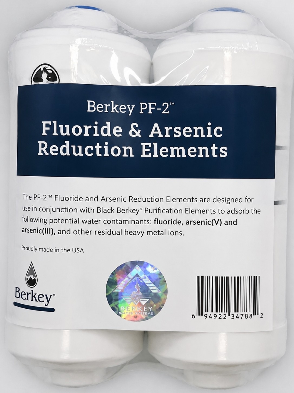 PF-2 Fluoride & Arsenic Reduction Elements - White (2-Pack)